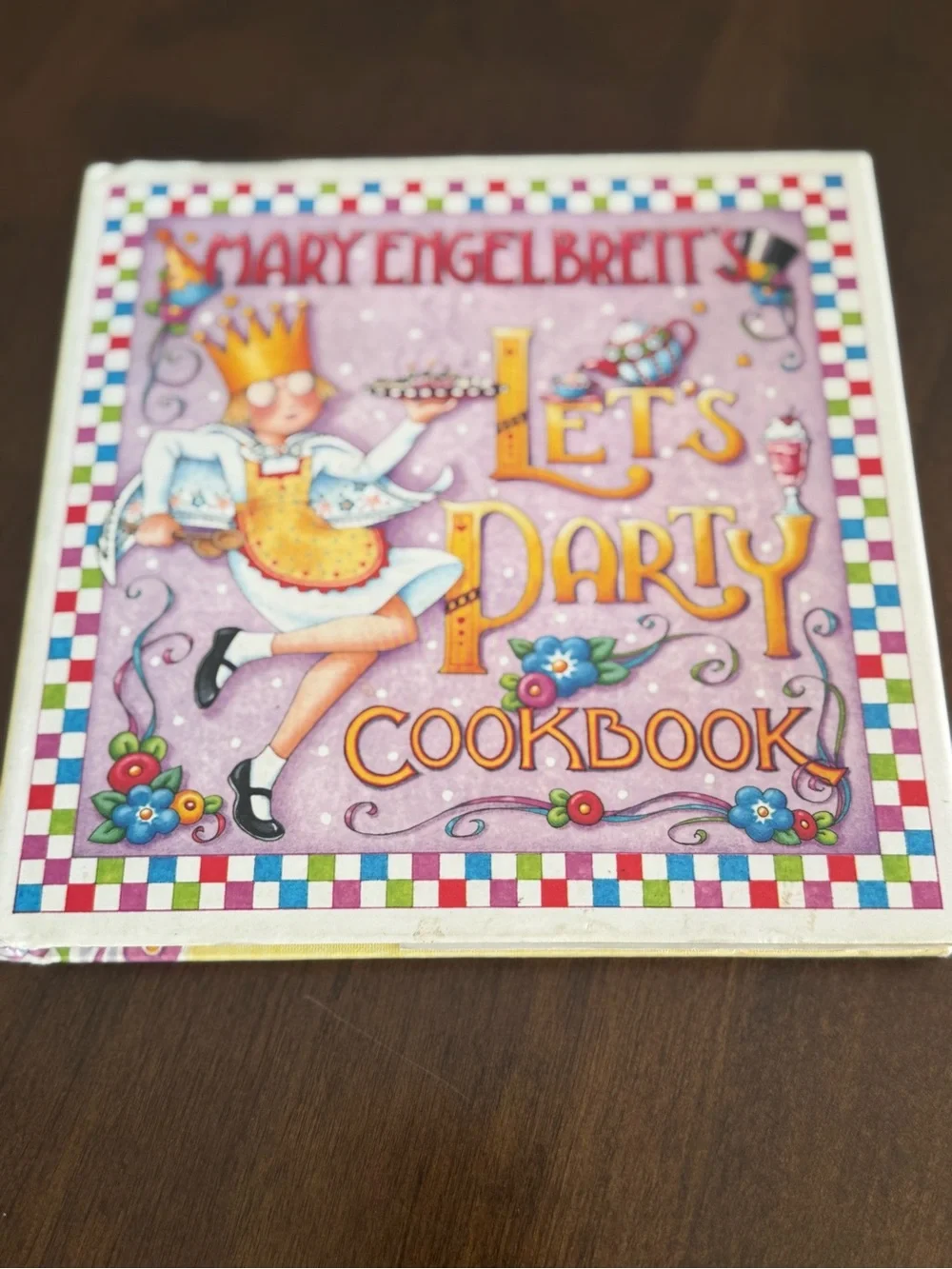 Mary Engelbreit's Let's Party Cookbook - Pink Cover